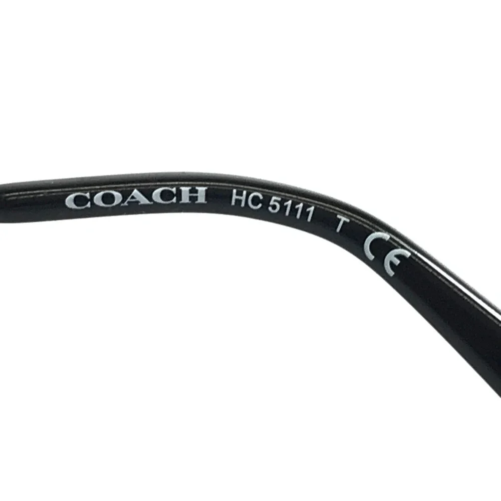 Coach Eyeglasses Frame HC5111 9346SB Light Gold Black Cat Eye Full Rim 53-17-140
